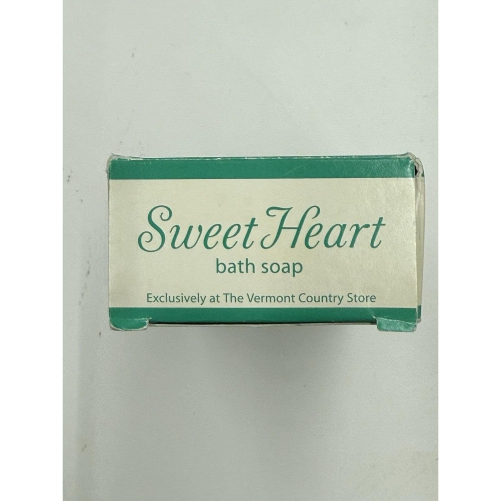 Vintage Sweet Heart Beauty Grandma Soap Bar New In Box Made In USA